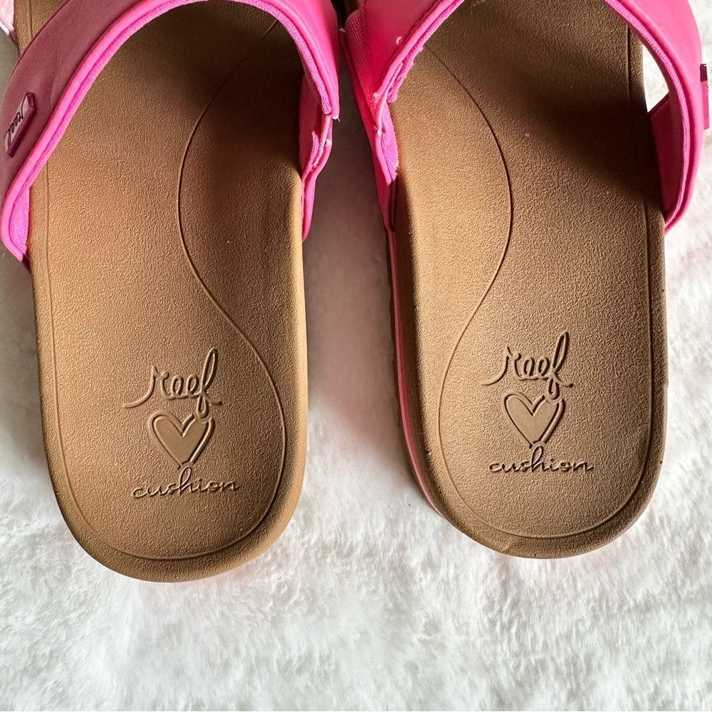 Reef Horizon Hi Sandal Pink Girl’s Size 3 - Picture 13 of 15